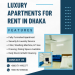 Furnished 4BHK Serviced Apartment RENT In Bashundhara R/A